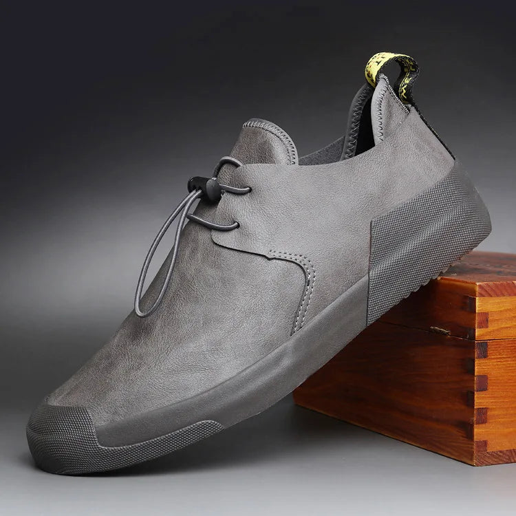 2024 Shoes for Men Leather Casual Shoes Spring