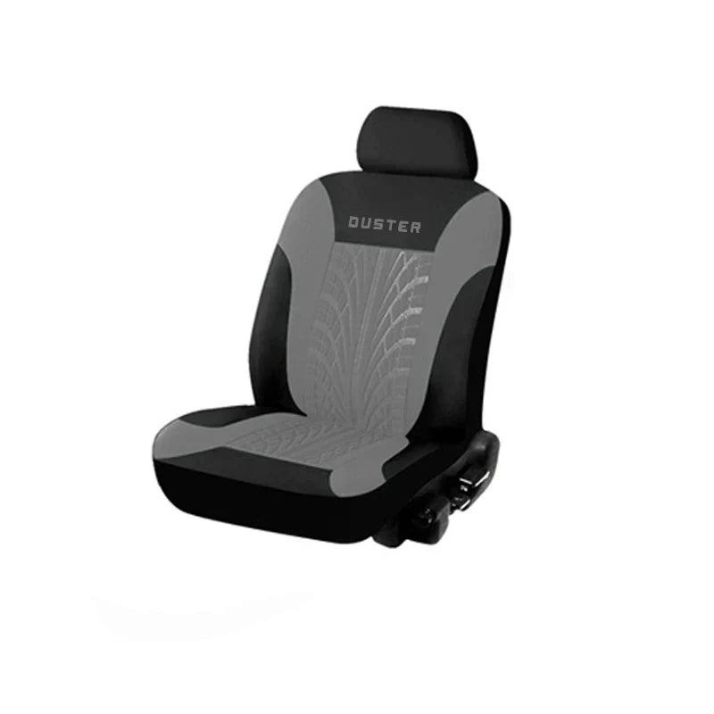 Duster Print Seat Cover Universal Fashion Track Embossed