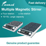 JOANLAB Multi-station Magnetic Stirrer Digital Display Laboratory Stirrer