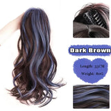 FOR Horsetail Wig Women's Long Hair Clasp Style