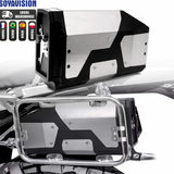 Motorcycle Bracket Aluminum Decorative 4.2L Tool Box