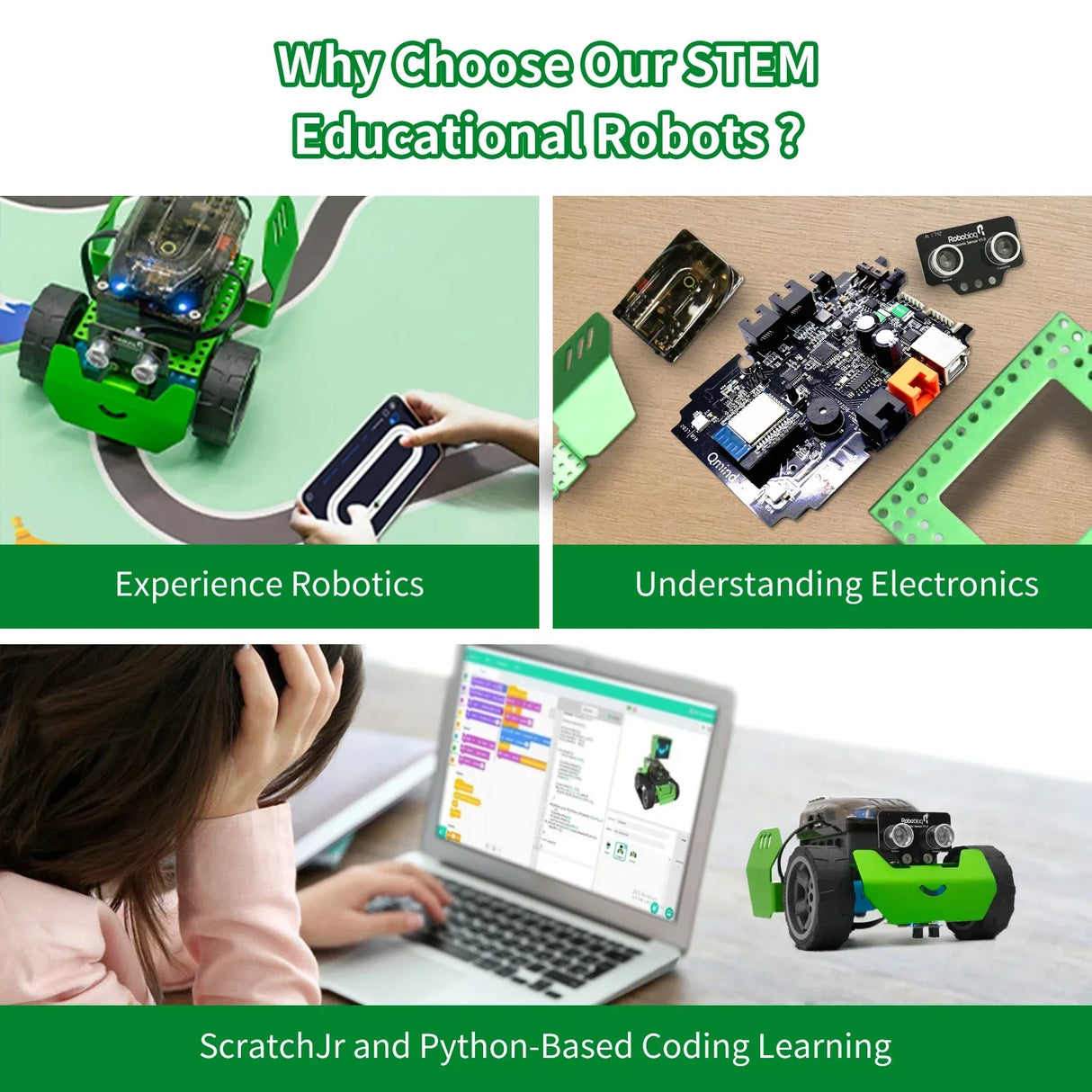 Robobloq Q-Scout STEM Kits For Kids Ages 8-12,