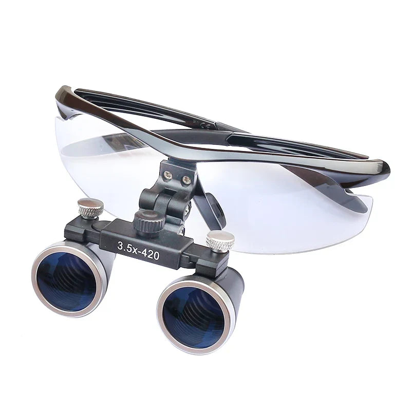 Head Wearing Dental Loupe Ultralight Binocular Magnifier Dentist