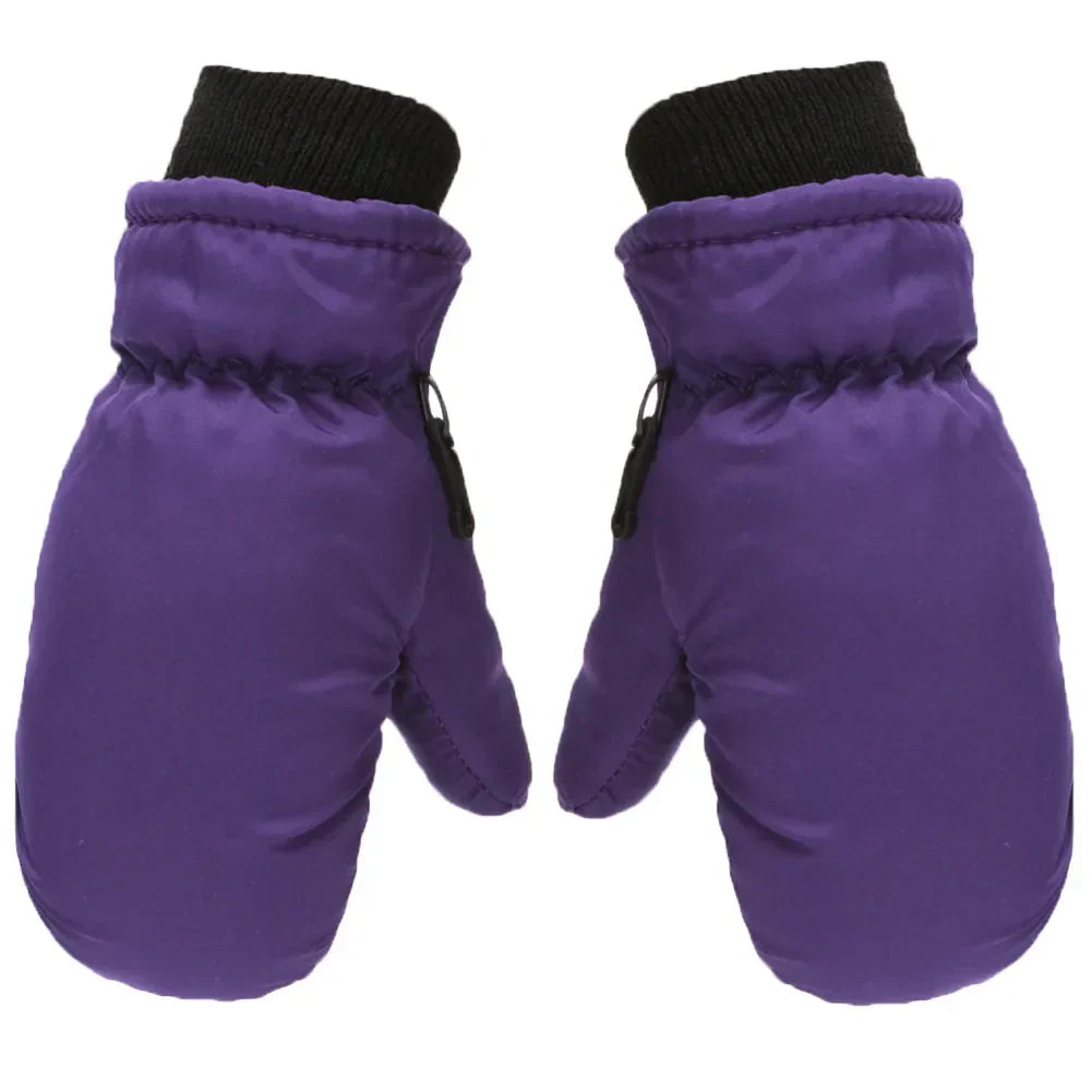 Children Gloves Windproof SML Size Gloves Winter Warm