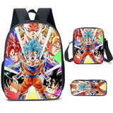 3 Pcs/set Dragon Ball 3D Print Cartoon School