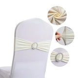 20 Pieces Polyester Spandex Chair Sashes Bands Stretch