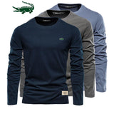 100% Cotton Long Sleeve T Shirt For Men