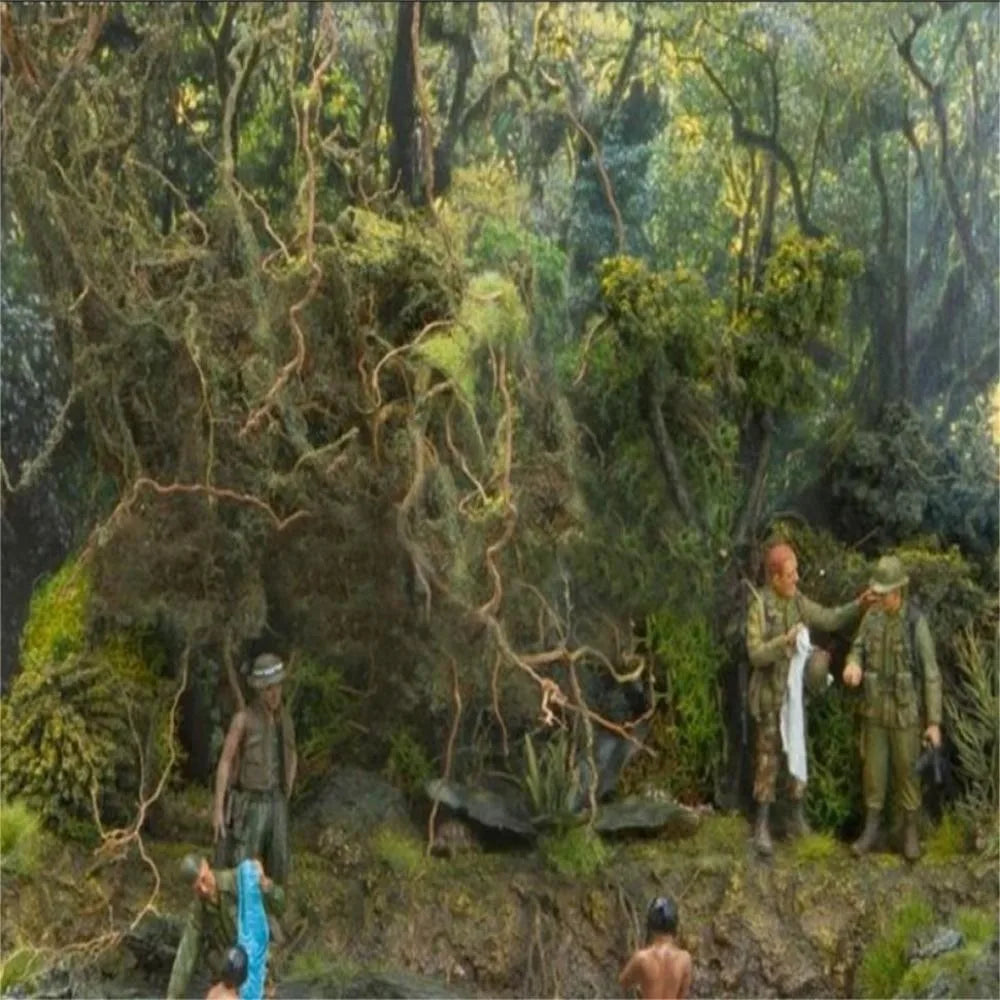Wood Aquarium Driftwood Creative Rainforest Style Slender Aquarium