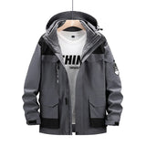 Plus Size 8xl Outdoor Waterproof Men's Two-pieces Sets