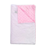 DHL30pcs Sublimation DIY White Blank Short Plush Double