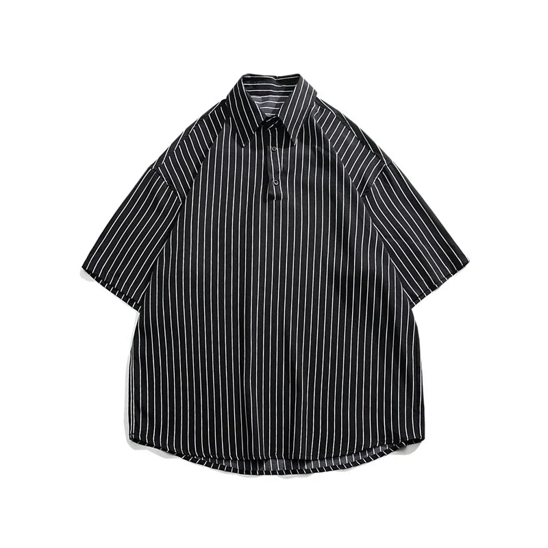 Told Tale Male Simple Stripe Polo Shirt Men