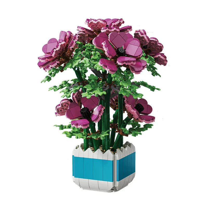 City Creativity Bouquet Flower Cymbidium Faberi Bonsai Potted