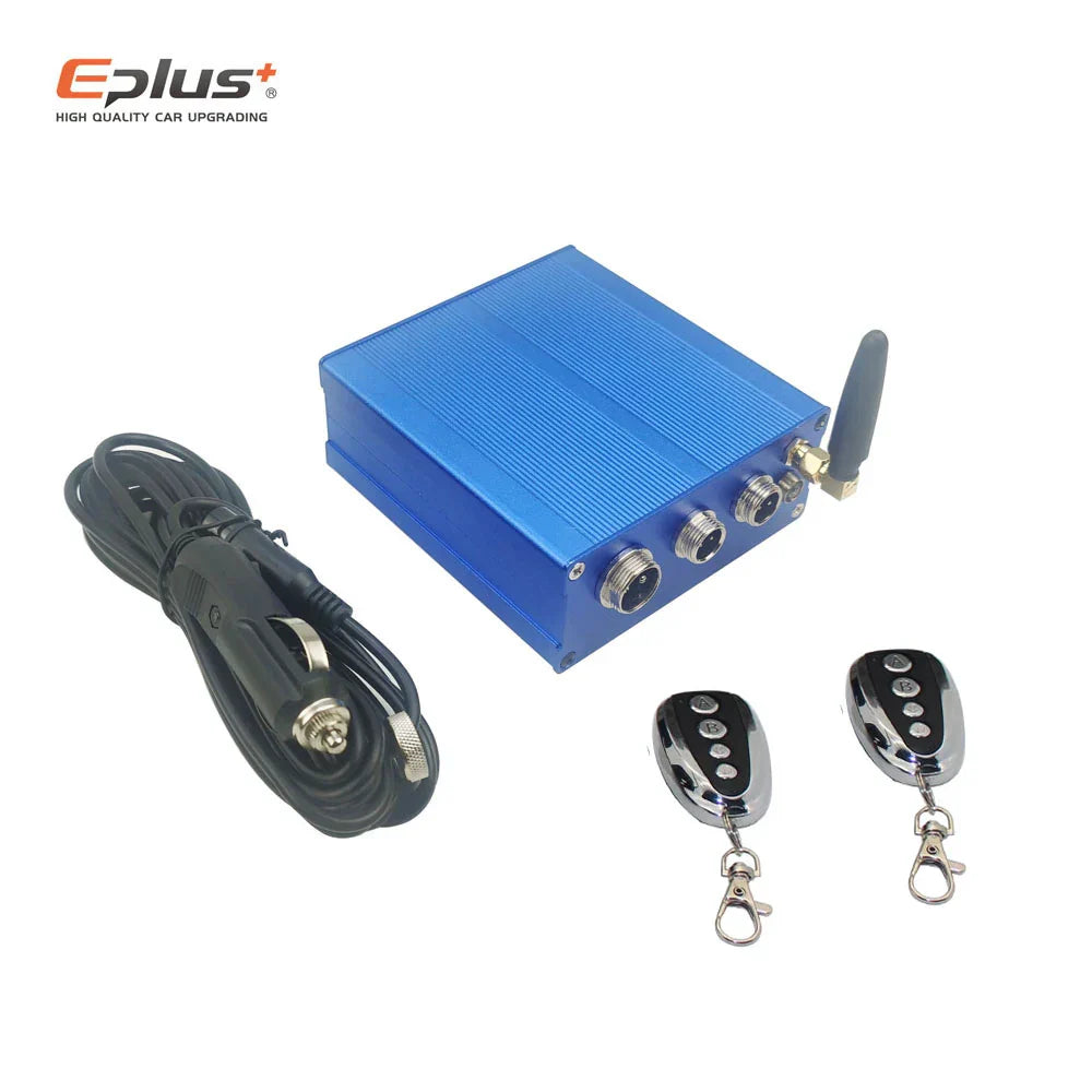 EPLUS Car Exhaust Pipe Electronic Valve Kit Universal