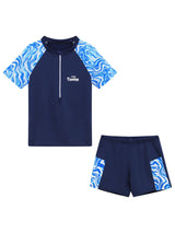 Kids Boys Swimsuit 2 Piece Bathing Suit Short