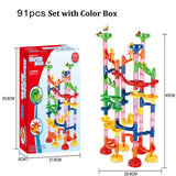 Marble Run Building Blocks Marbles Slide Toys Children