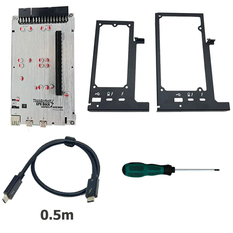 TH3P4G3 Thunderbolt-compatible GPU Video Card Dock Laptop to