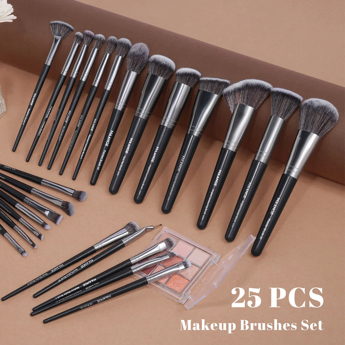 MAANGE Full Makeup Tools Kit 25pcs Foundation Concealer