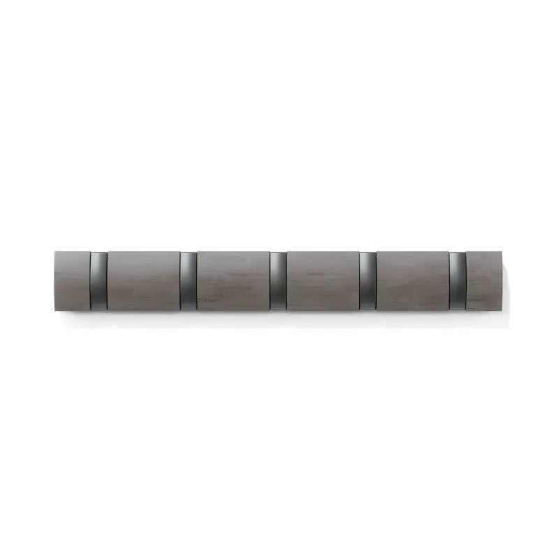Stylish Gray 5 Hooks Flip Wall Mounted Coat