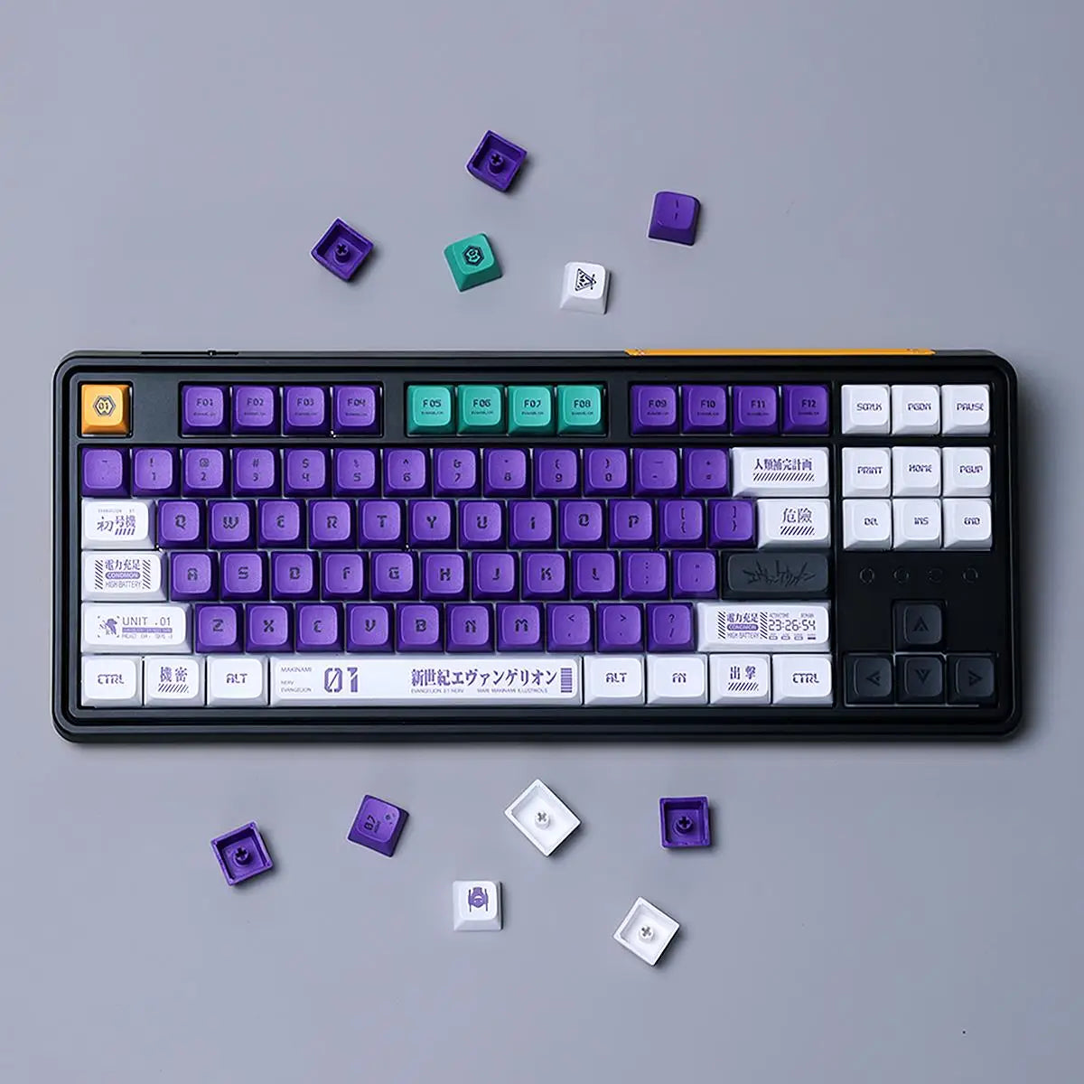 134 XDA Keycaps Dye-Sublimation PBT for MX Mechanical Keyboard