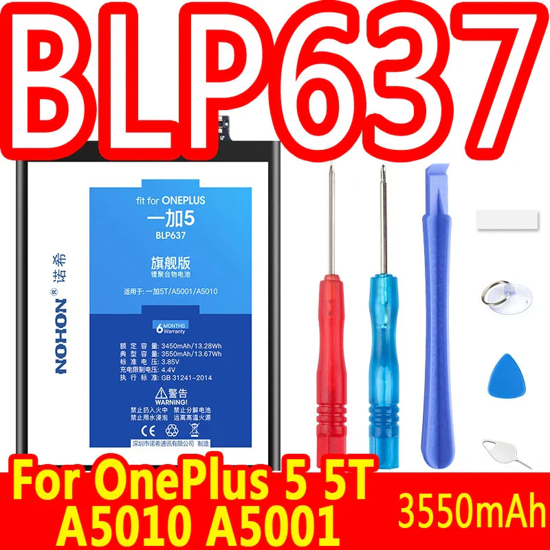 NOHON Battery For Oneplus 7 Pro 8 6