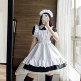 Gothic Lolita Anime Maid Cosplay Costumes Women Plus