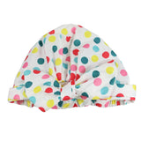 Waterproof Leopard Print Cap Elastic Bow Nightcap Women