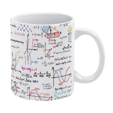 Math Teacher Mugs School Students Cups Mathematics Parabolic