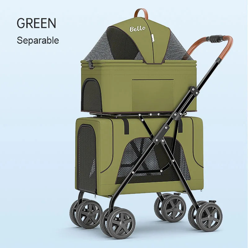 Bello Stroller 3 in 1 Stroller Double Decker