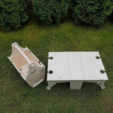 Foldable Picnic Basket Table Portable Chairs Outdoor FurniturecBeach
