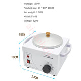 Electric Wax Heater Depilatory Wax Warmer Wax Melting
