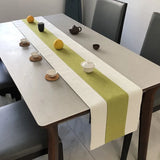 Chinese Style Cotton and Linen Table Flag Tea