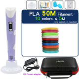 Creative 3D Printing Pen for Kids - LCD