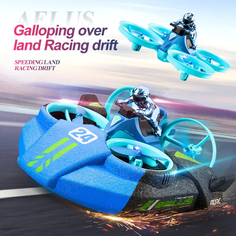 Mini Drone In Hovercraft 2.4g 4CH Remote Control