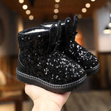 New Winter Children's Girls Snow Boots Cute Baby