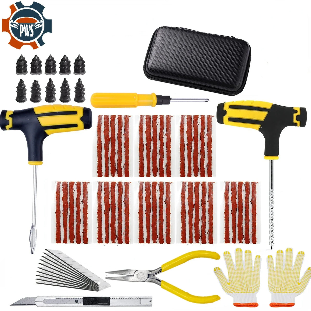 New Car Tire Repair Kit Puncture Plug Tools