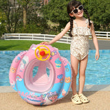 Baby Swim Ring Inflatable Toy Aircraft Shape Swimming