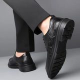 Men Shoes Brands 2023 Spring Oxford Business Leather Soft Casual Breathable Men's Loafers Flats Slip-on Driving Shoe Sport Male