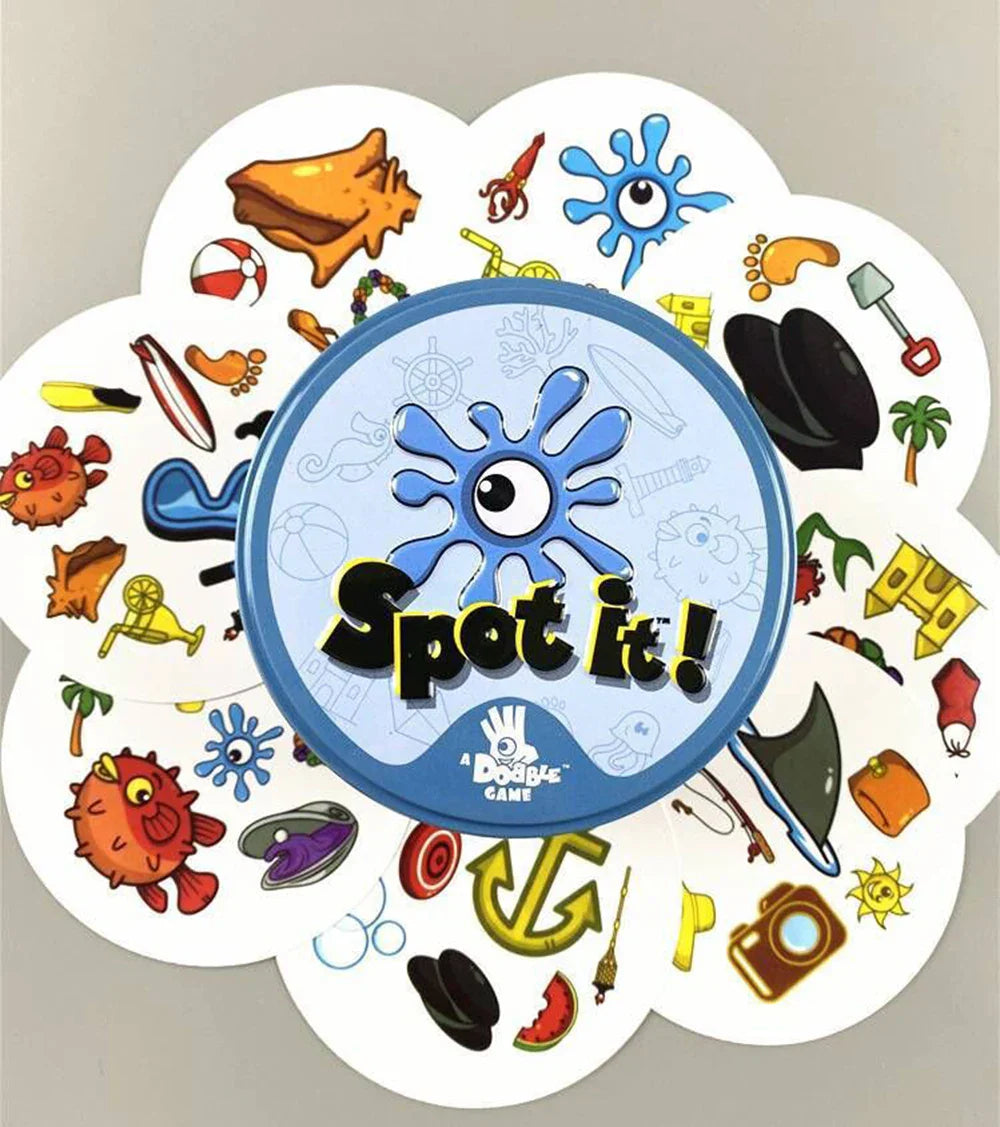 Pokemon Dobble Cards Pikachu Spot It Game Toy