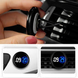 car Dashboard Clock  universal Stick On Dashboard Clock Waterproof Mini Electronic Touch Control Clocks Car Interior Accessories