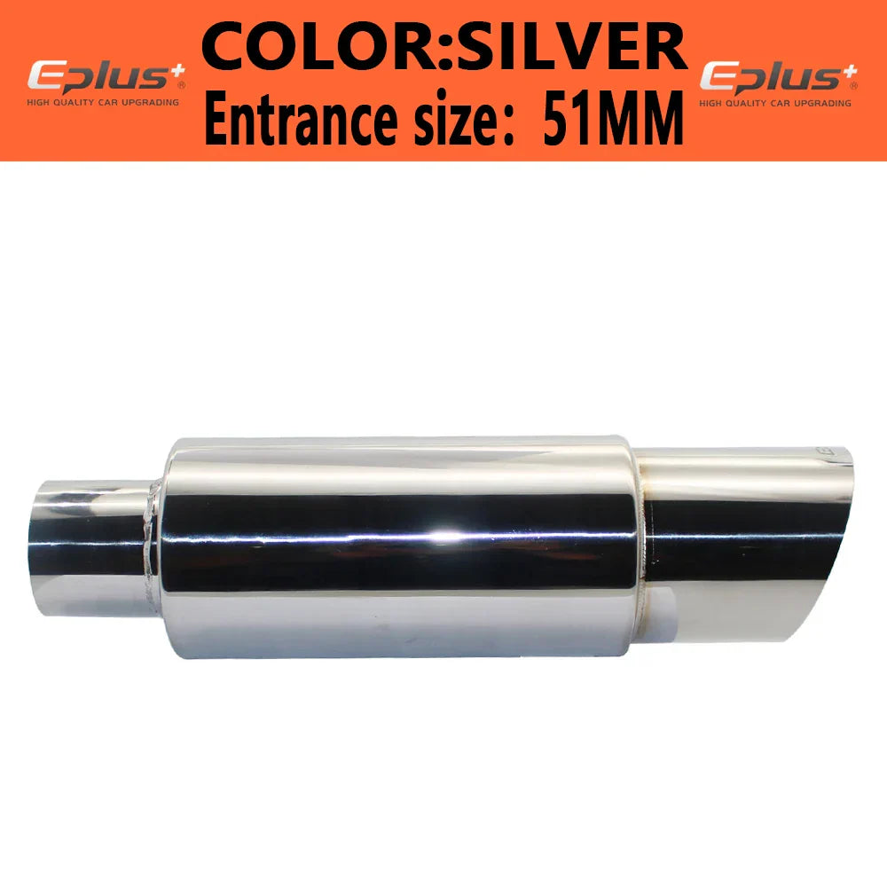 EPLUS Car exhaust pipe muffler Tail Pipe Universal