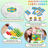 New 48PCS Tetra Tower Balance Stacking Building Blocks