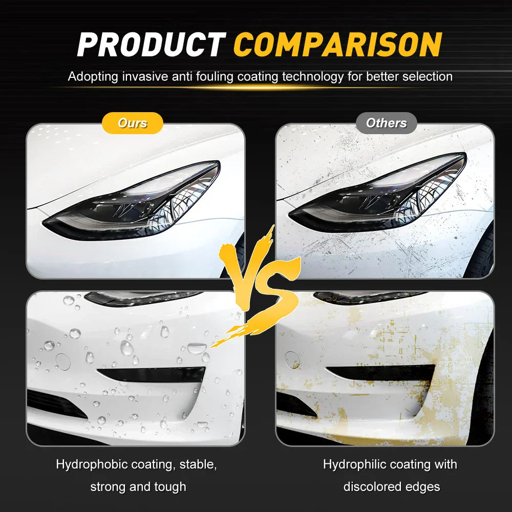 TOPEISHUNG For Tesla Model Y 3 Car Sticker 2020-2024 Paint Protection Film Clear Bra PPF Anti Scratch PreCut Car Body Film Cover