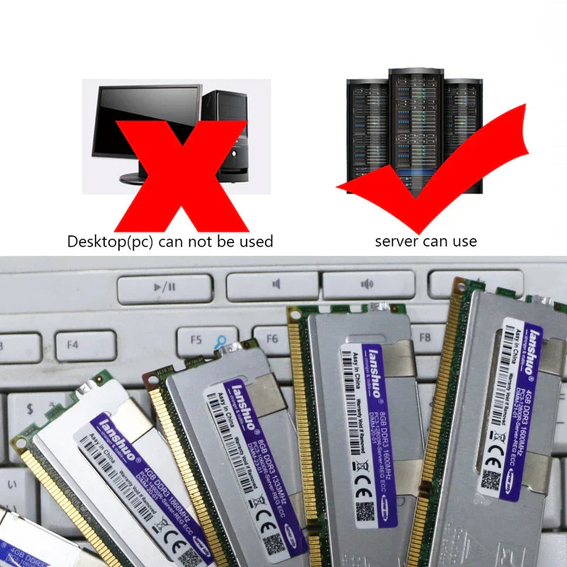 lanshuo 16GB 8GB 4GB DDR3 PC3 1066Mhz 1333Mhz