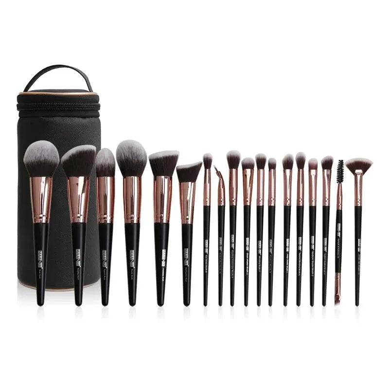 MAANGE Makeup Brush Set 18pcs Foundation Powder Concealers