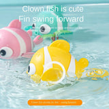 Baby Bath Toys Cute Swimming Fish Cartoon Animal