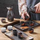 Set Sake Cup Set Home Bar Equipment Home