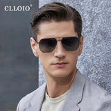 CLLOIO Fashion High Quality Photochromic Sunglasses Men Women