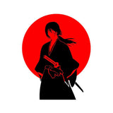 13cm For Samurai Warrior Car Accessories Sticker ScratchProof
