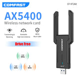 AX5400 Wifi 6 Wireless Adapter with high gain