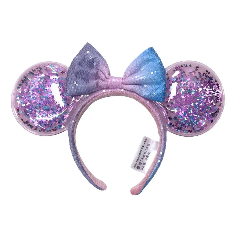Disney Mickey Mouse Ear Headband Green Mermaid Hair